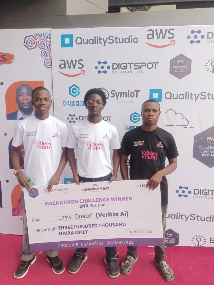 AWS Hackathon, Lasisi Quadri